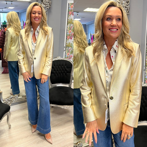 Vilagallo Gold blazer