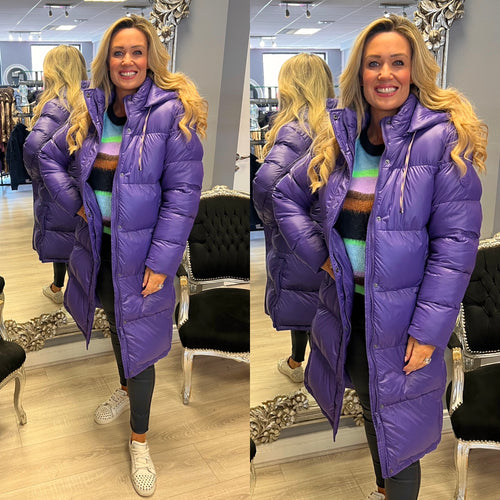 Rino & Pelle purple coat