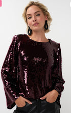 Esquallo Sequins Top