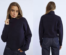 Molly Bracken Navy Turtleneck