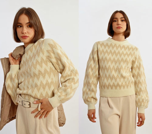 Molly Bracken cream sweater