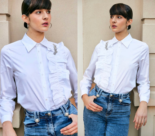 Fly girl blouse
