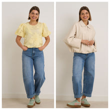 Barrel jeans