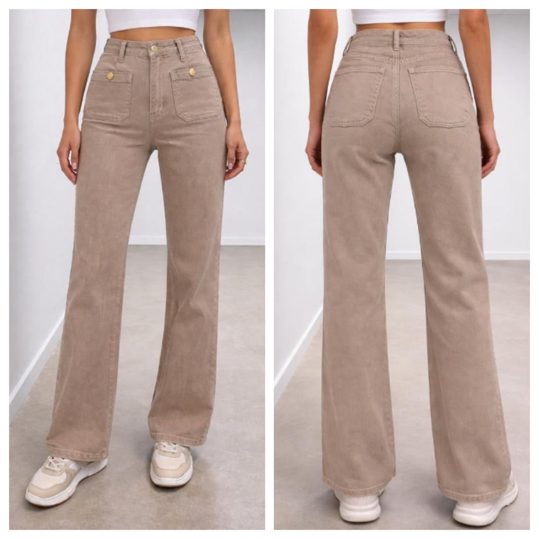 Nude jeans