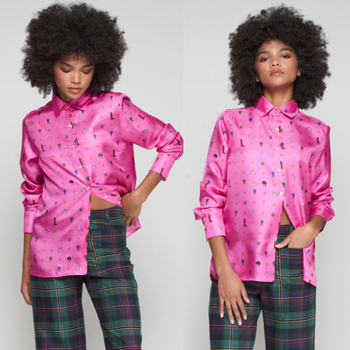 Vilagallo Silk Blouse
