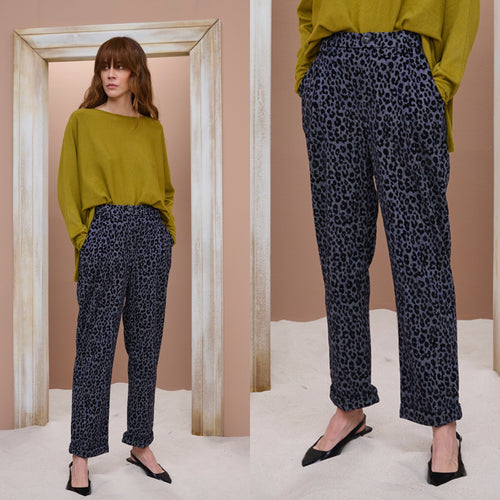 Pia B printed trousers
