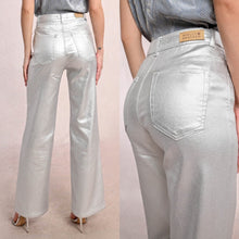 Molly Bracken Silver coated jeans