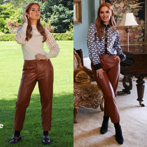 Rant & Rave Faux Leather trousers