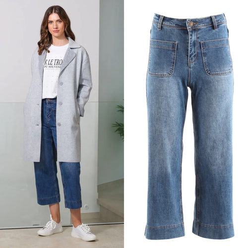 Rant & Rave Cropped flare Jean
