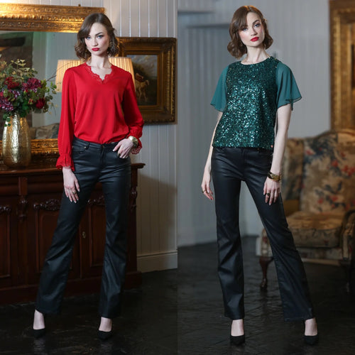 Rant & Rave leather trousers