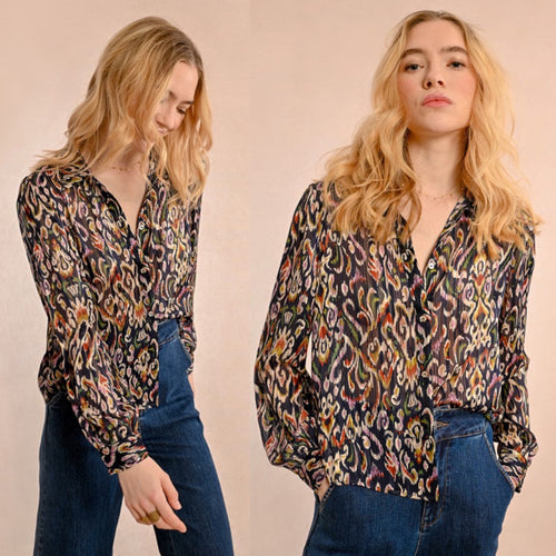 Molly Bracken printed blouse