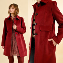 Molly bracken Burgandy Coat